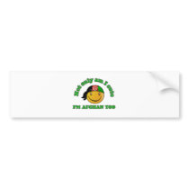 Afghanistan Smiley design Bumper Stickers