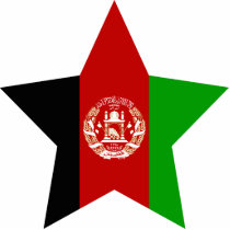 Afghanistan Star Acrylic Cut Out