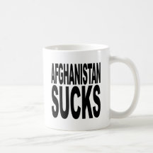 Afghanistan Sucks Coffee Mug