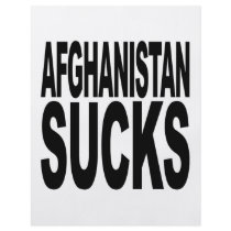 Afghanistan Sucks flyers by MyShirtSucks Afghanistan Sucks flyers