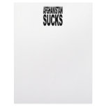 Afghanistan Sucks letterhead