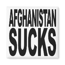 Afghanistan Sucks Fridge Magnets
