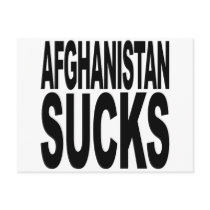 Afghanistan Sucks postcards