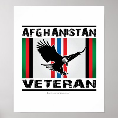 Afghanistan Veteran Eagle 2 Posters