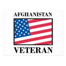 Afghanistan Veteran Post Cards