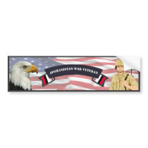 Afghanistan War Veteran Bumper Sticker