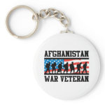 Afghanistan War Veteran Key Chain