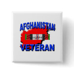 Afghanistan War Veteran Service Ribbon Pin