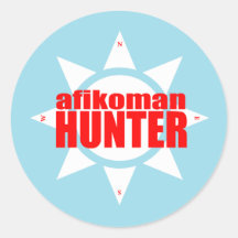 Afikoman Hunter Sticker