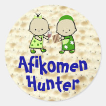 Afikomen Hunter Stickers