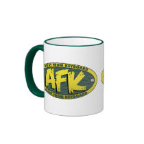 AFK Green Mug