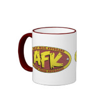 AFK Red Mug