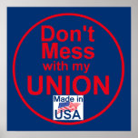 AFL UNIONS POSTER Print