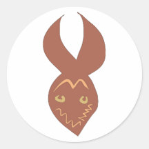 Africa Africa animal mask animal MASKs Stickers