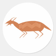 Africa Africa Antilope antelope Sticker