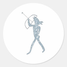 Africa Africa hunter more hunter Round Stickers