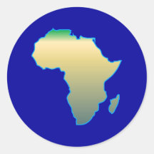 Africa Africa Stickers