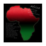 Africa, Always On My Mind t-shirts