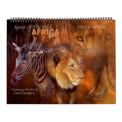 Africa Art Calendar 2012 by romanceworks