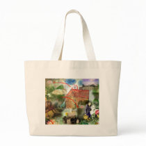 africa canvas bag