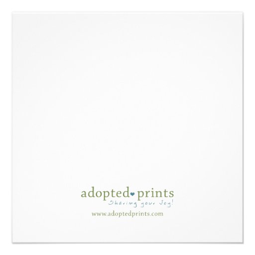 Africa Block: Pink Flora Custom Invite