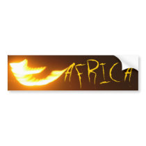 AFRICA bumper stickers