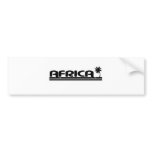 Africa Bumper Sticker