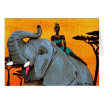 "Africa!" cards by mareen "Africa!" cards
