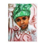 africa dream post card