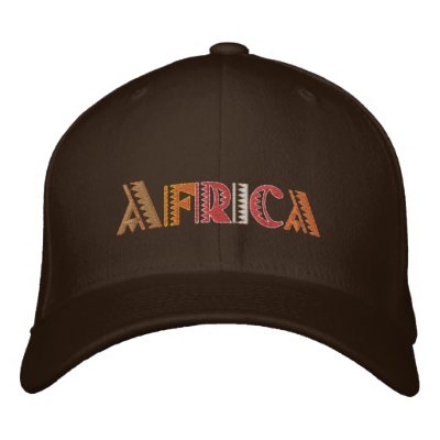Africa Earth colors baseball cap by Funkart