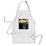 Africa From Space Apron
