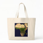 Africa From Space Canvas Bag