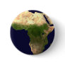 Africa From Space Pinback Button