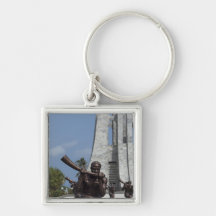 Africa, Ghana, Accra. Nkrumah Mausoleum, final 2 Key Chains