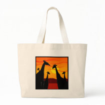 Africa-Giraffes Tote Bag