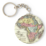Africa in 1867 keychains