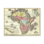 Africa in 1867 post card