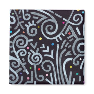 Africa Inspired Magnet by Noir_et_Blanc
