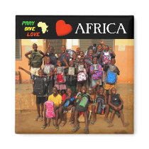 Africa Fridge Magnets