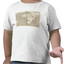 Africa map 2 tees