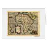 Africa Map By Ortelius 1570 Cards