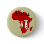 Africa meerkats pinback buttons
