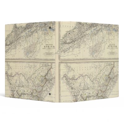 Africa, NW, S Vinyl Binders by davidrumsey