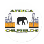 Africa Oil Fields, Oil Field Sticker