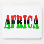 Africa Pan-African Flag Mouse Pad