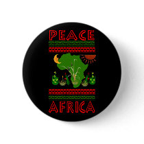 Africa Peace Pinback Buttons