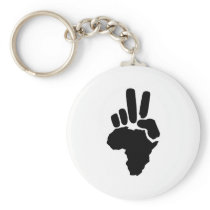 Africa Peace Keychain