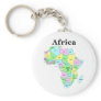 Africa - Political Map Keychain