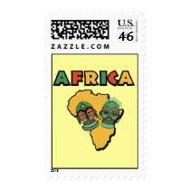 Africa postage by holiday_tshirts Africa postage