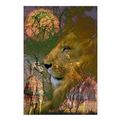 Africa Print by nefera